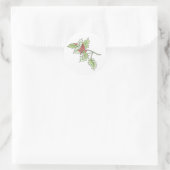 Holly und Berry Aufkleber (Tasche)