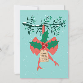 Holly und Jolly Feiertagskarte