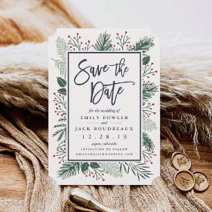 Holly und Pine Save the Date