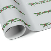 Holly Urlaub Geschenkpapier (Rolleneckpunkt)