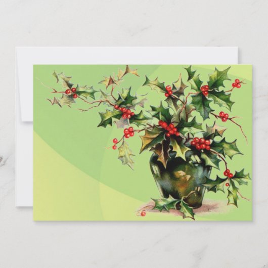 Holly Verlasse Einladung (Vorderseite)