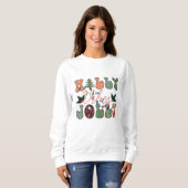 Holly vibes jolly Frohe Weihnachtspulli Sweatshirt (Vorne ganz)