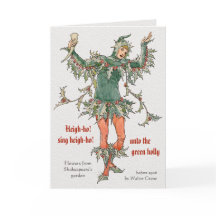 Holly Walter Crane Blume aus Shakespeare CC0969