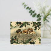 Holly Welppies Postkarte (Stehend Vorderseite)