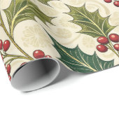 Holly Whimsy Geschenkpapier (Rolleneckpunkt)