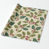 Holly Whimsy remains the same as it's likely a pro Geschenkpapier (Ungerollt)