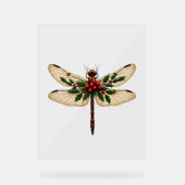 Holly Winged Dragonfly Acrylschild (Vorderseite)