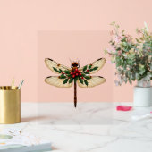 Holly Winged Dragonfly Acrylschild (Hochzeit)