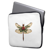 Holly Winged Dragonfly Laptopschutzhülle (Vorderseite Links)