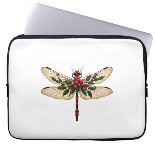Holly Winged Dragonfly Laptopschutzhülle (Vorderseite)