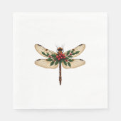 Holly Winged Dragonfly Serviette (Vorderseite)