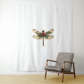 Holly Winged Dragonfly Wandteppich (Beispiel)
