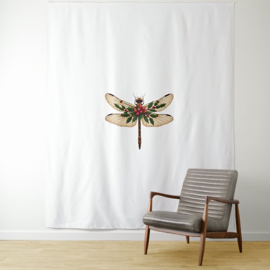 Holly Winged Dragonfly Wandteppich (Beispiel)
