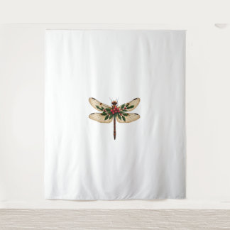 Holly Winged Dragonfly Wandteppich