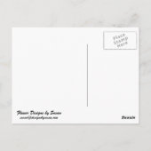 Holly with Berries Postkarte (Rückseite)