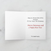 Holly Woman - Weihnachtskarte Feiertagskarte (Innenseite)