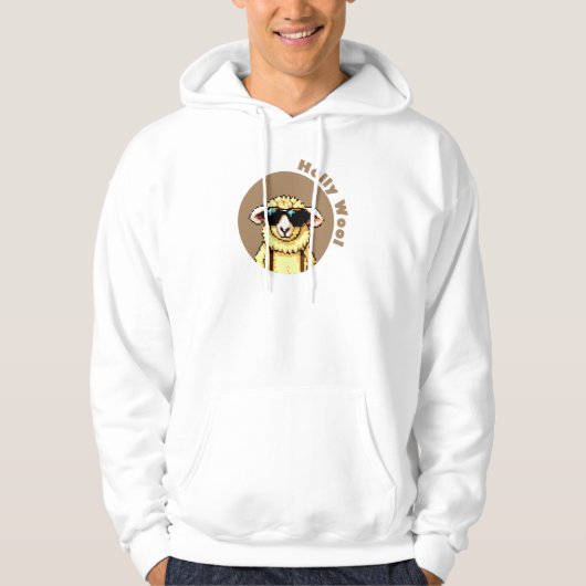 Holly Wood Sheep Hoodie (Vorderseite)