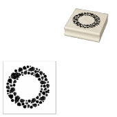 Holly Wreath Briefmarke Gummistempel (Stempel)