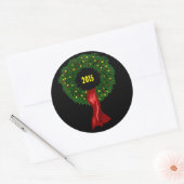 Holly Wreath Stickers (Umschlag)
