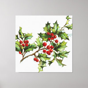 HollyBerries20150801 Leinwanddruck