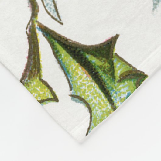 HollyBerries20150802 Fleecedecke (Ecke)