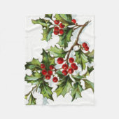 HollyBerries20150802 Fleecedecke (Vorderseite)