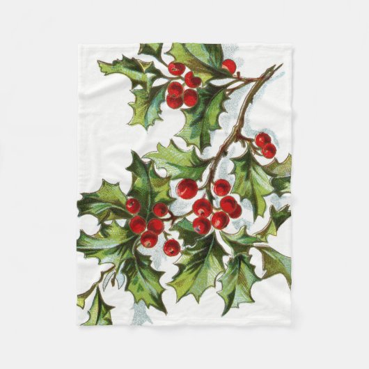 HollyBerries20150802 Fleecedecke (Vorderseite)