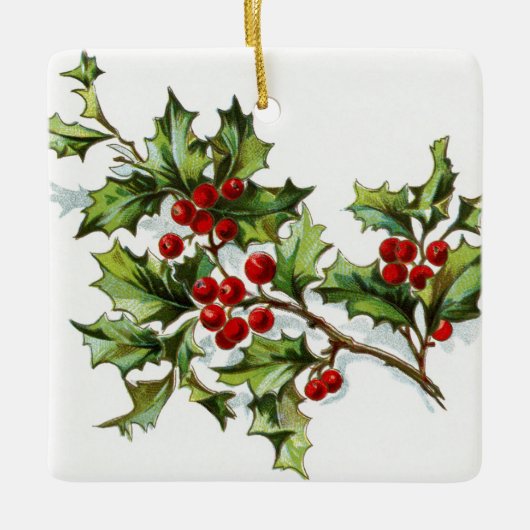HollyBerries20150802 Keramikornament (Vorderseite)