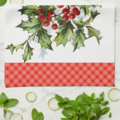 HollyBerries20150802 Küchentuch (Gefaltet)