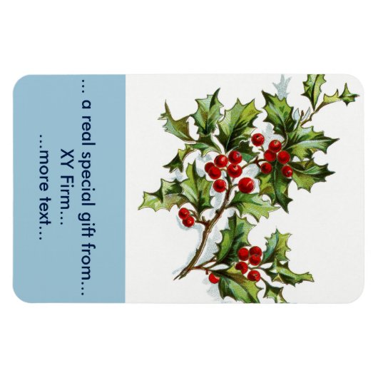 HollyBerries20150802 Magnet (Horizontal)