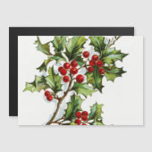 HollyBerries20150802 Magnetkarte (Vorne/Hinten)