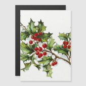 HollyBerries20150802 Magnetkarte (Vorne/Hinten)