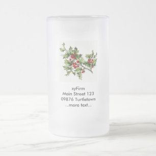 HollyBerries20150802 Mattglas Bierglas