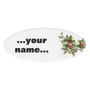 HollyBerries20150802 Namenschild