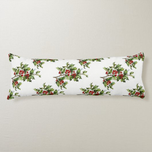 HollyBerries20150802 Seitenschläferkissen (Vorderseite)