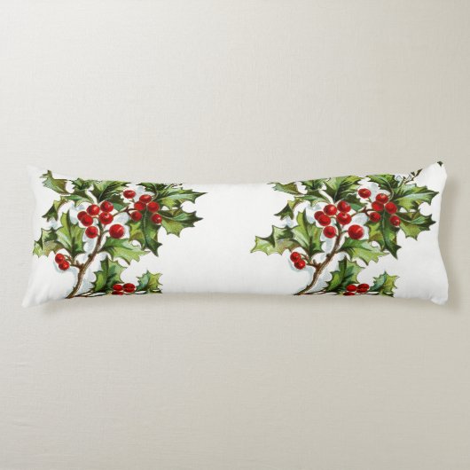 HollyBerries20150802 Seitenschläferkissen (Vorderseite)