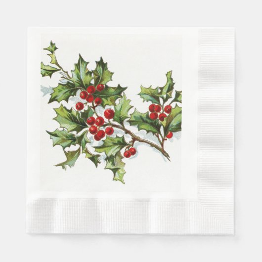 HollyBerries20150802 Serviette (Vorderseite)