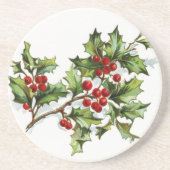 HollyBerries 001 Getränkeuntersetzer (Vorne)