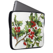 HollyBerries 001 Laptopschutzhülle (Vorne Rechts)