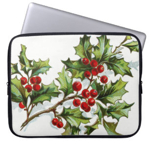HollyBerries 001 Laptopschutzhülle