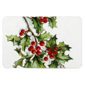 HollyBerries 001 Magnet (Horizontal)