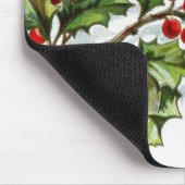 HollyBerries 001 Mousepad (Ecke)