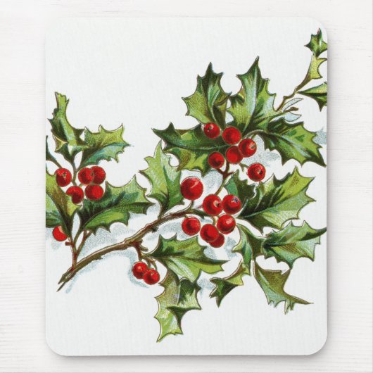 HollyBerries 001 Mousepad (Vorne)