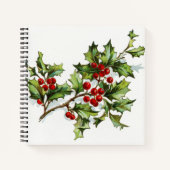 HollyBerries 001 Notizblock (Vorderseite)