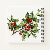 HollyBerries 001 Notizblock (Rückseite)