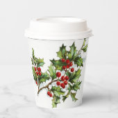 HollyBerries 001 Pappbecher (Vorderseite)