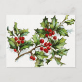 HollyBerries_001 Postkarte (Vorderseite)