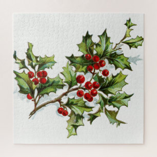 HollyBerries 001 Puzzle