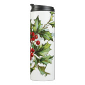 HollyBerries_001 Thermosbecher (Nach rechts gedreht)