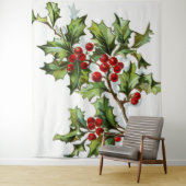 HollyBerries 001 Wandteppich (Beispiel)